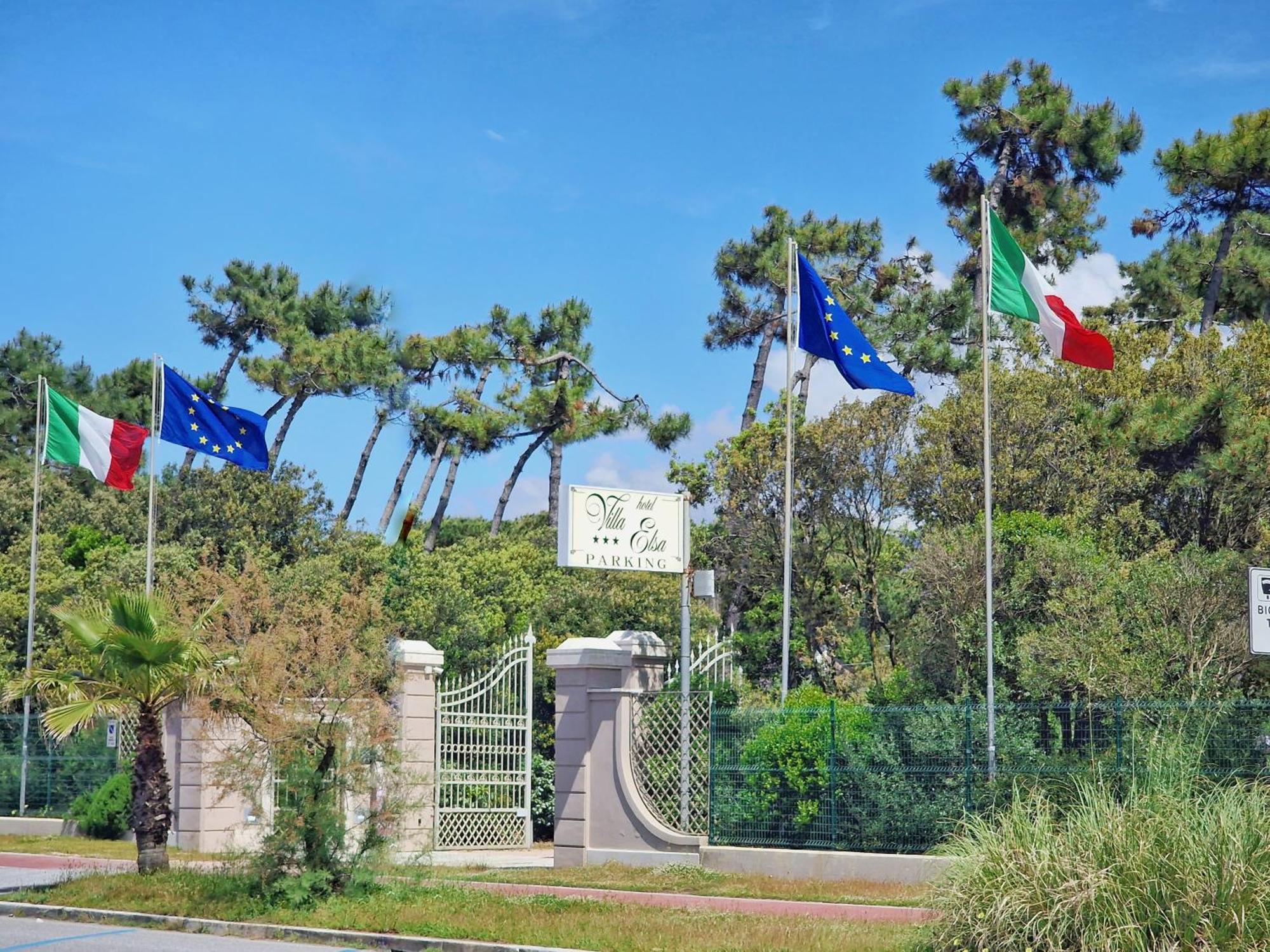 Hotel Villa Elsa Marina di Massa Kültér fotó